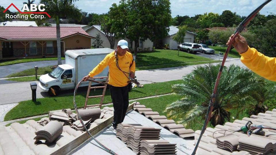 roof tile repair