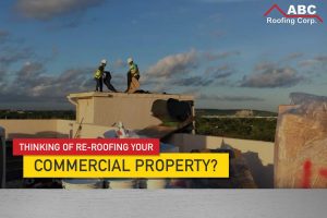 Commercial re-roofing