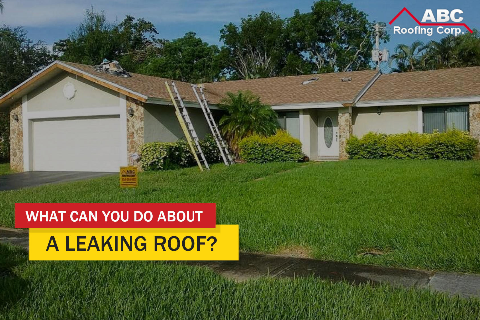 leaking roof