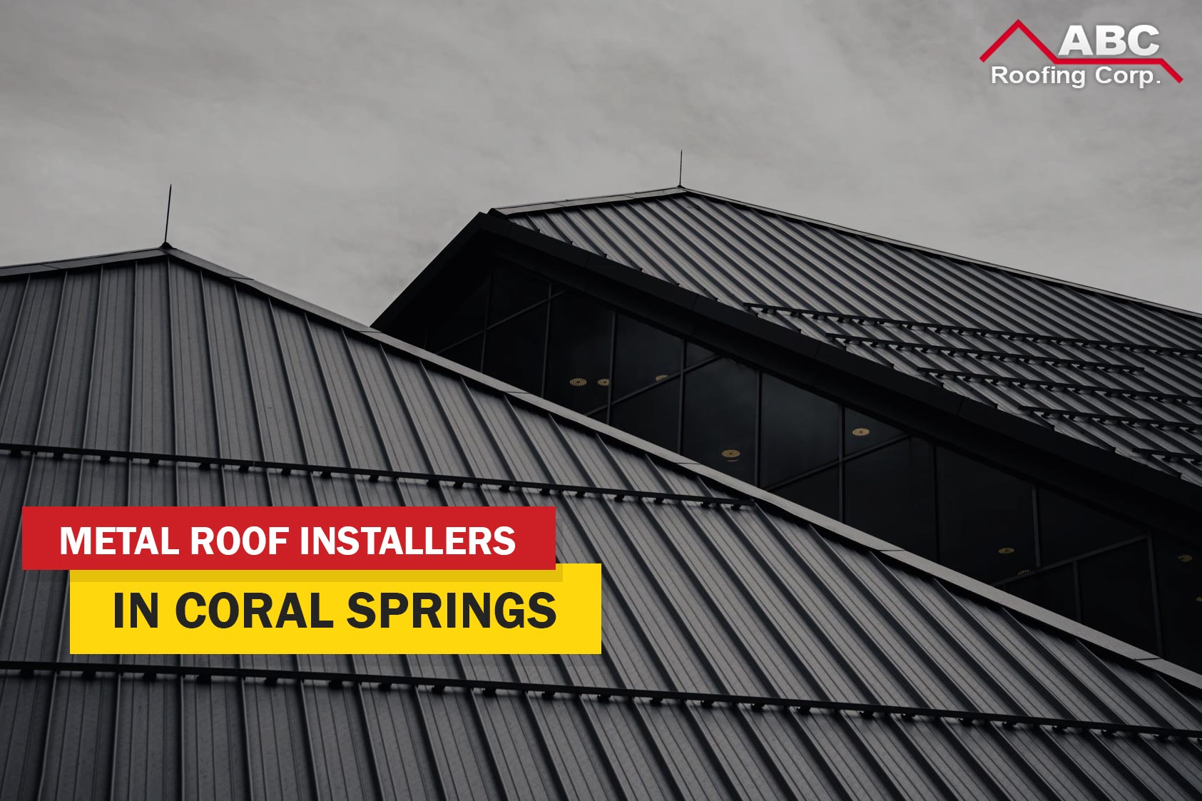 Metal Roof Installers In Coral Springs