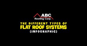 flat roof infographic