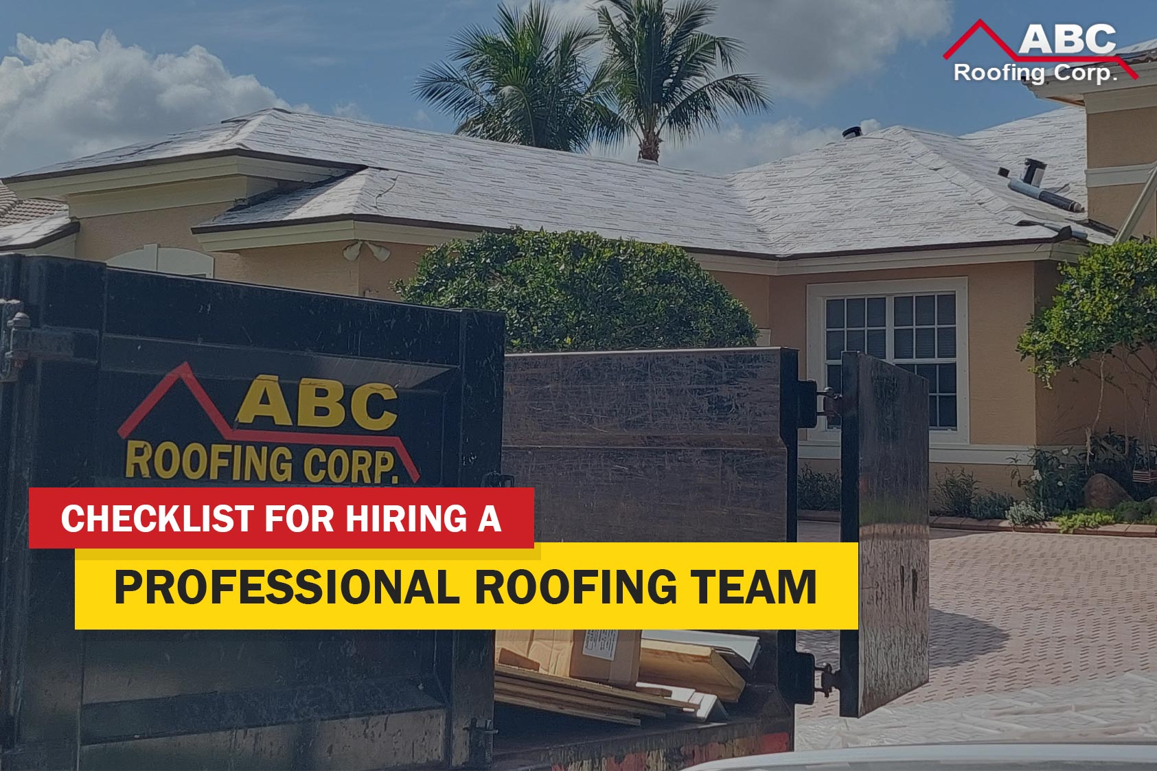 professional roofing team