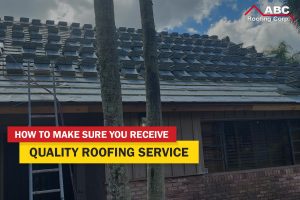 quality roofing service