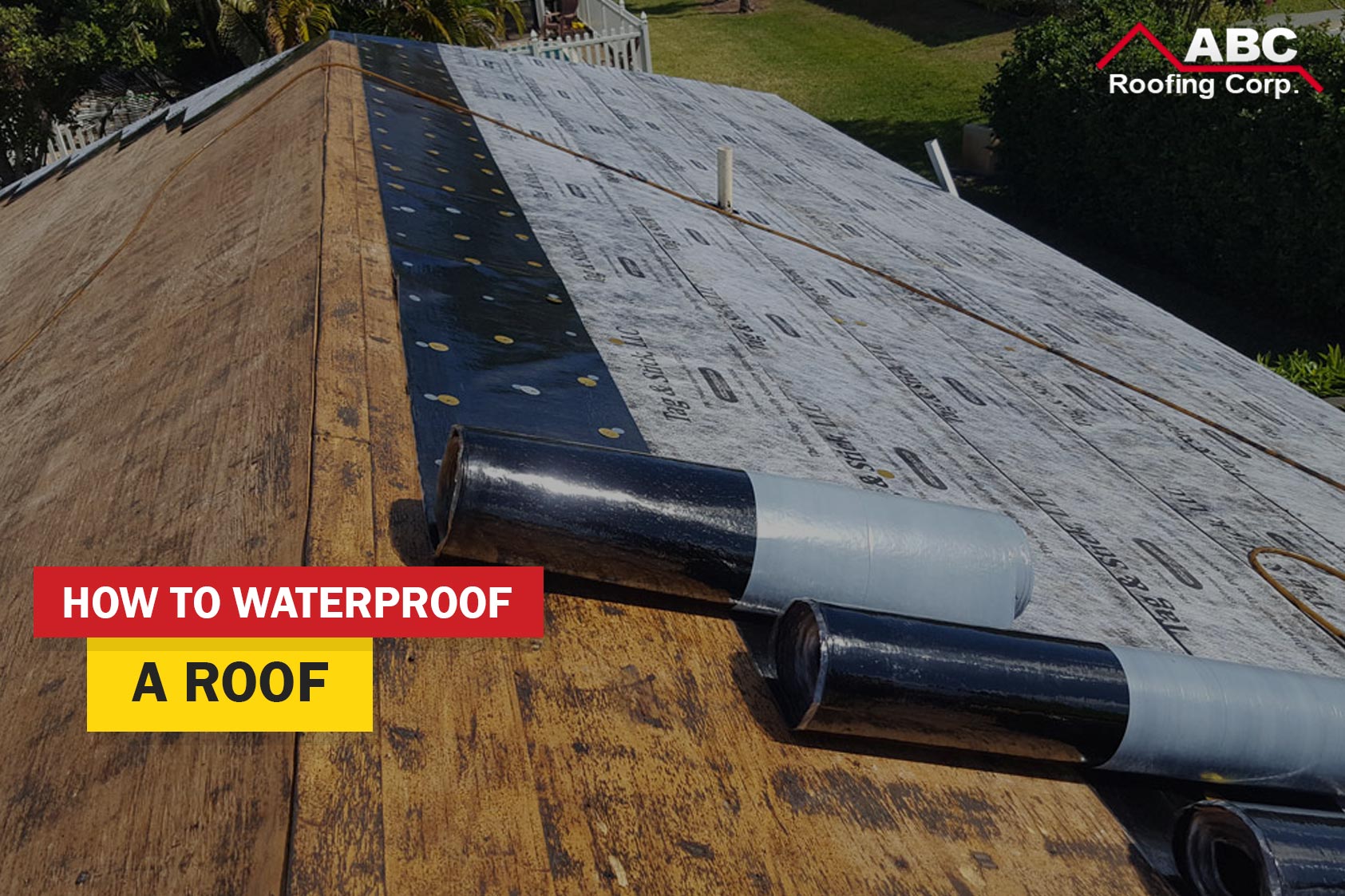 roof waterproofing