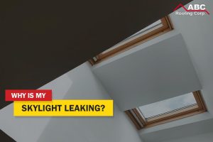 skylight leaking