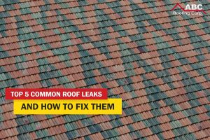 roof leaks