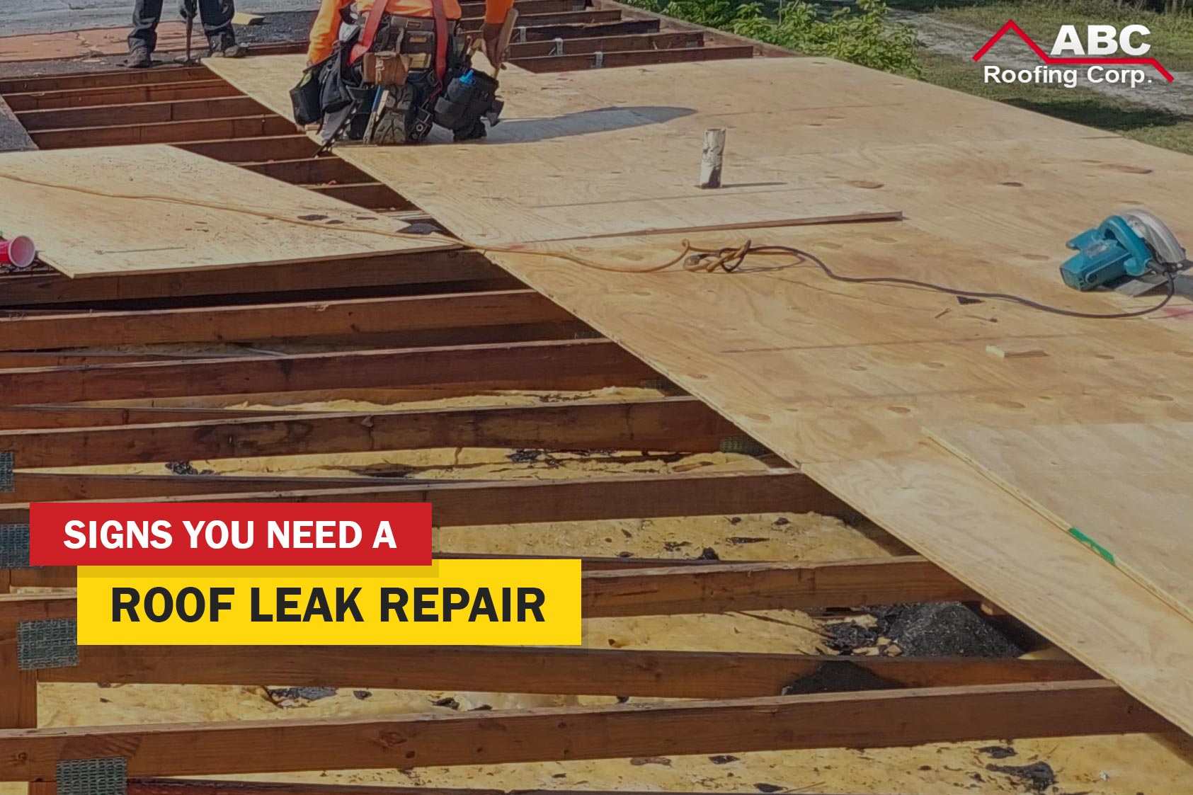 roof leak repair