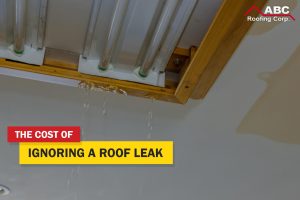 roof leak